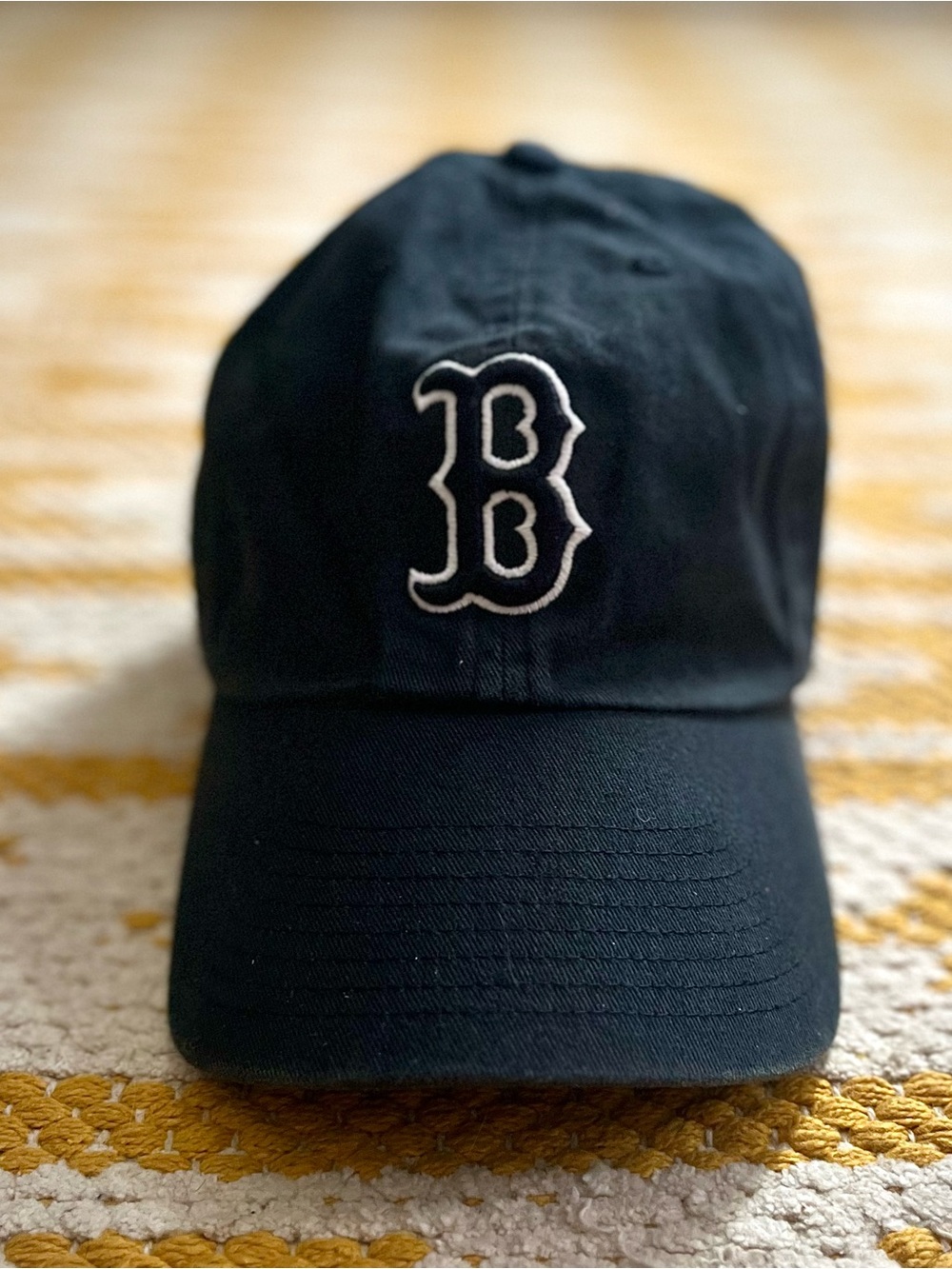 Black Boston Red Sox Hat Adjustable